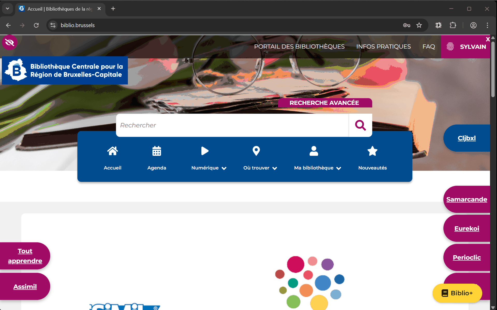 Fonctionnement de l'extension Biblio+